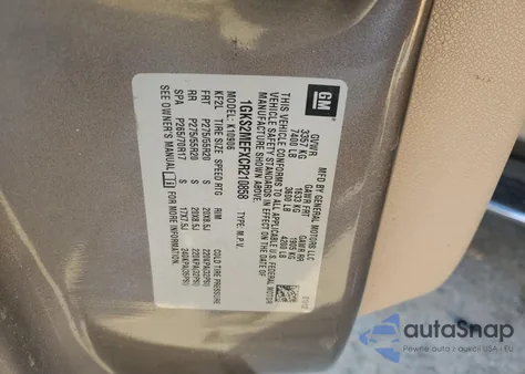 2012 GMC Yukon Xl Denali from USA, damaged, VIN 1GKS2MEFXCR210858